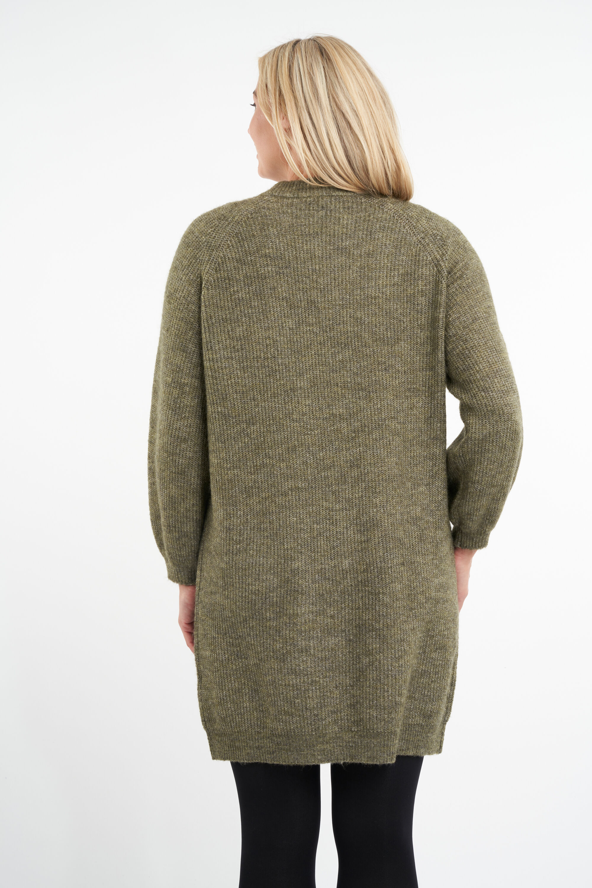 Gebreide lange trui image number 4