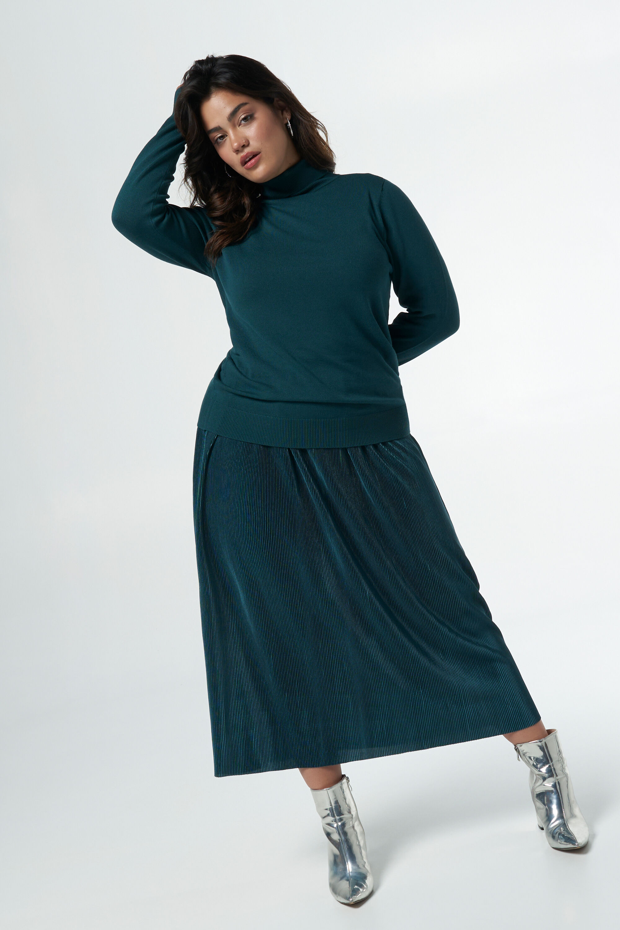 Turtle neck trui image number 5