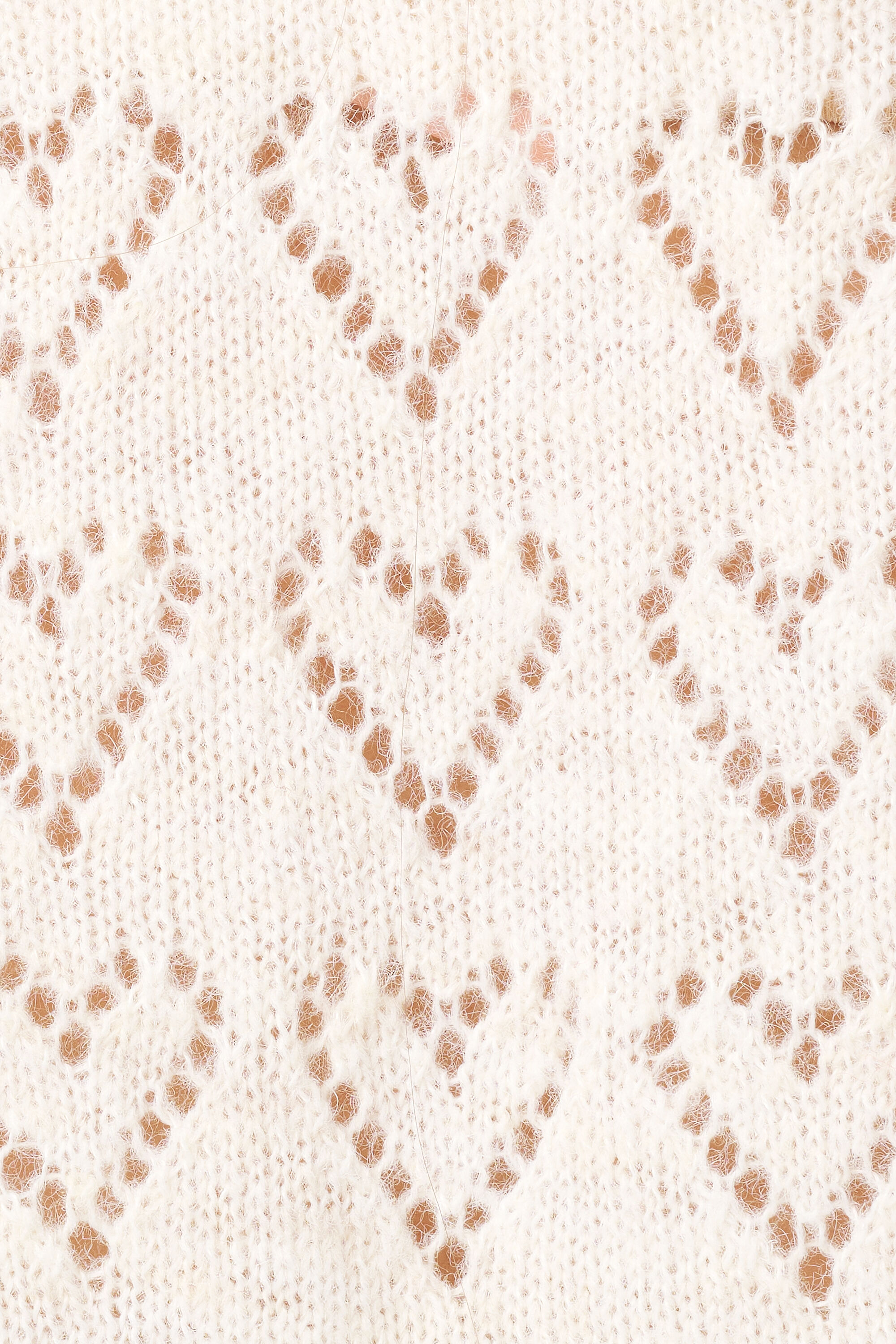 Ajour trui met hartjes patroon image number 6