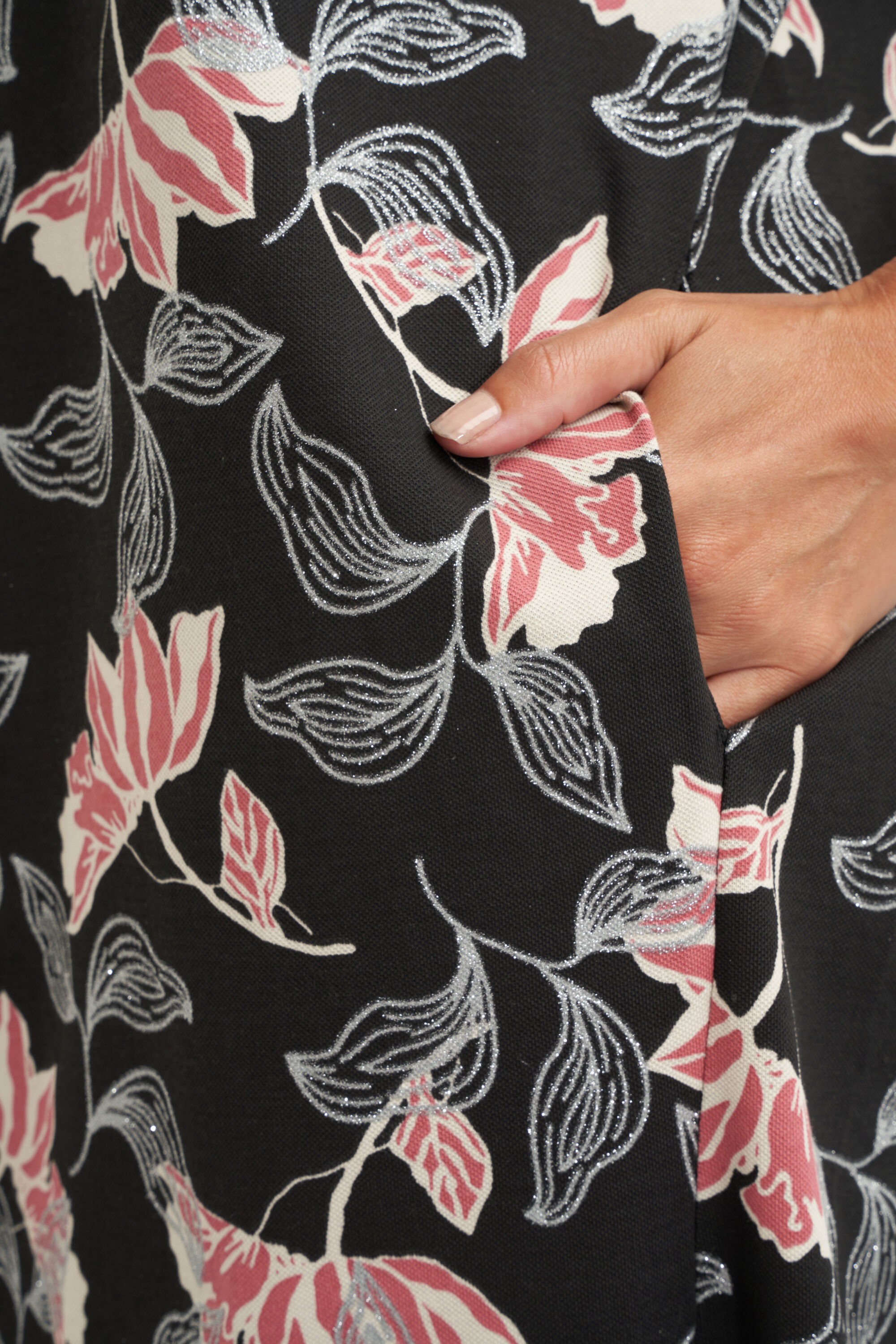 Casual jurk met print  image number 4