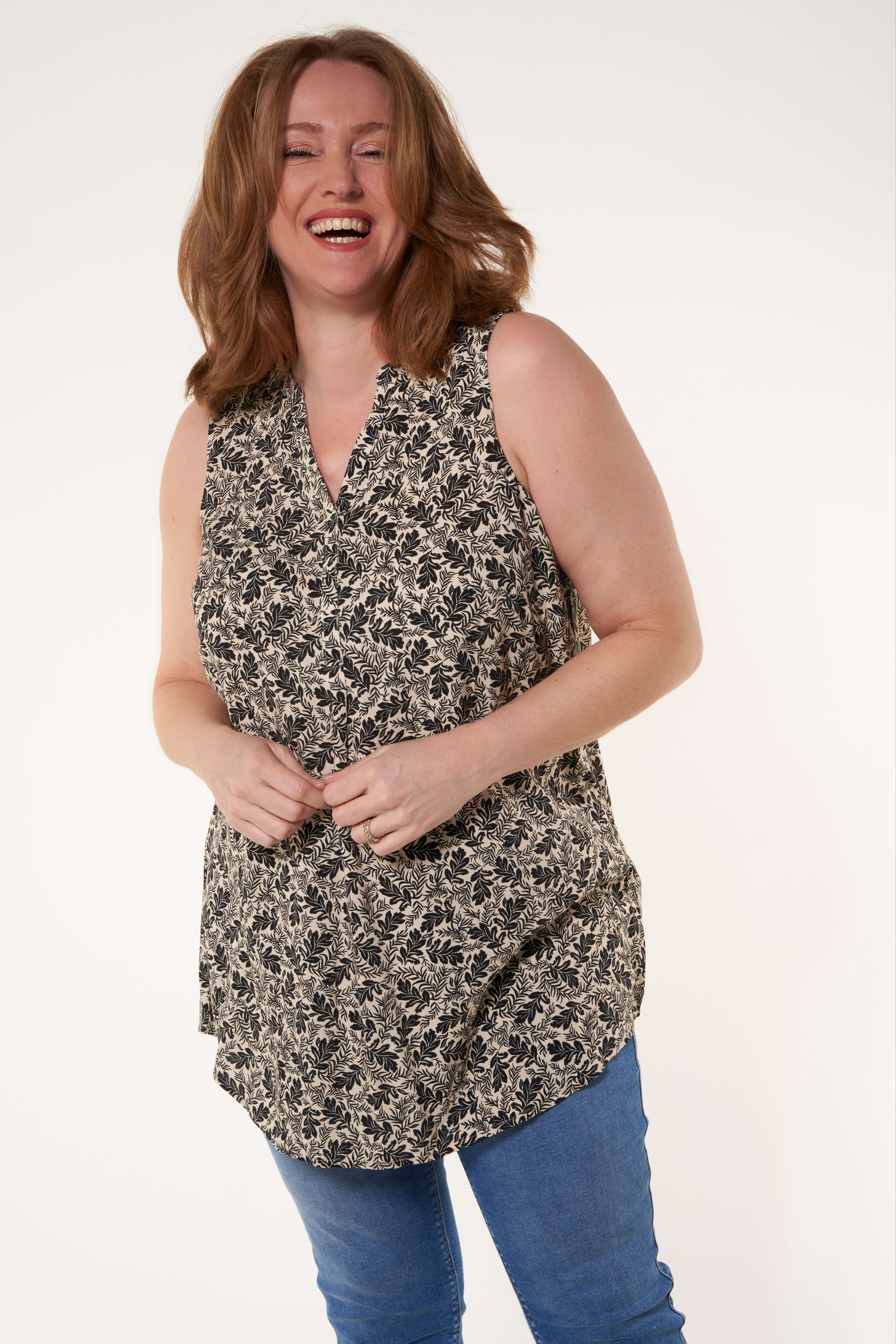 Mouwloze blouse image number 0