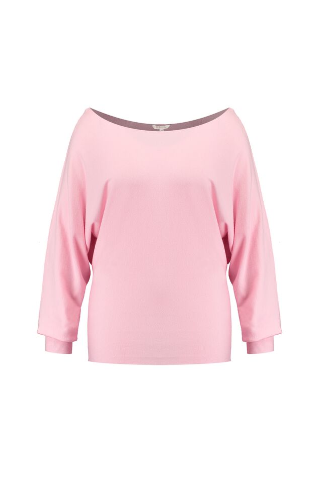 Zachte trui met vleermuismouwen image number 2