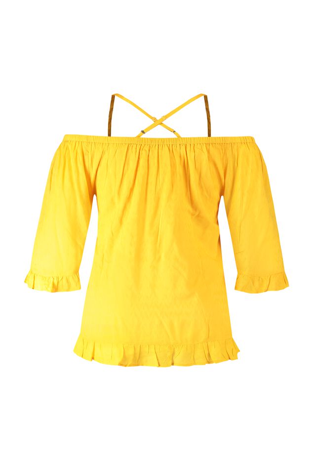 Off-shoulder blouse image number 2