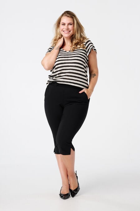 Capri pantalon met split Capri pantalon met split