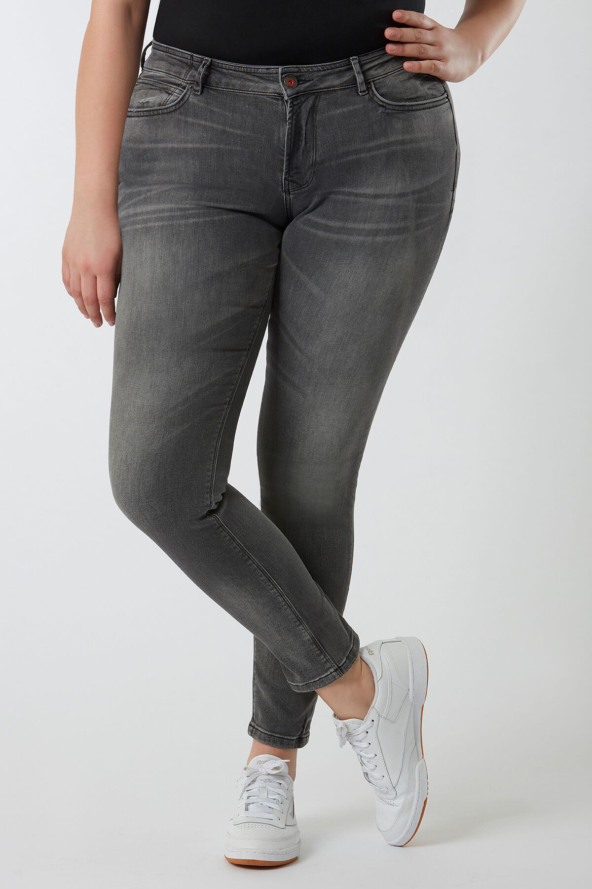 some,... O fit skinny jeans grey image number 5