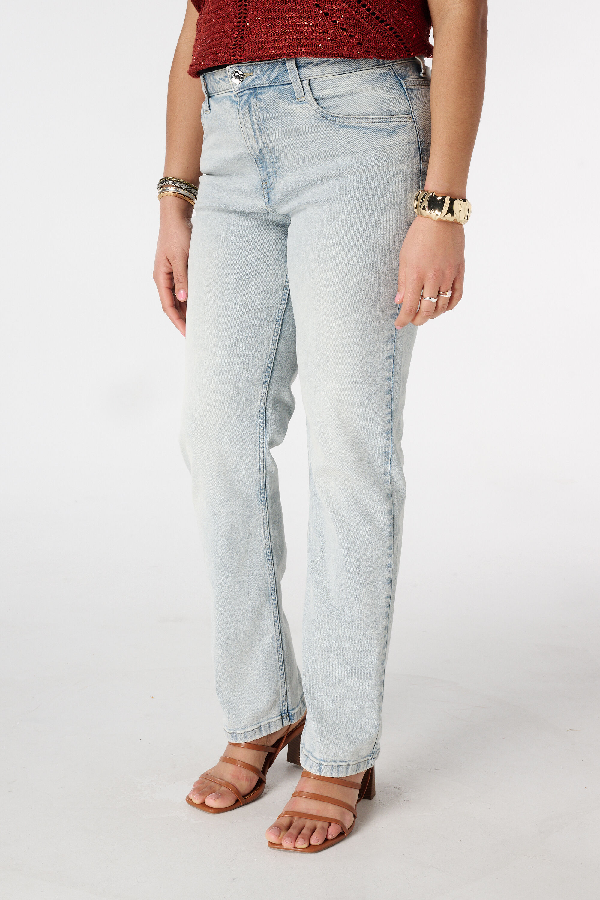 Straight leg jeans LILY Lengtemaat 34 image number 5