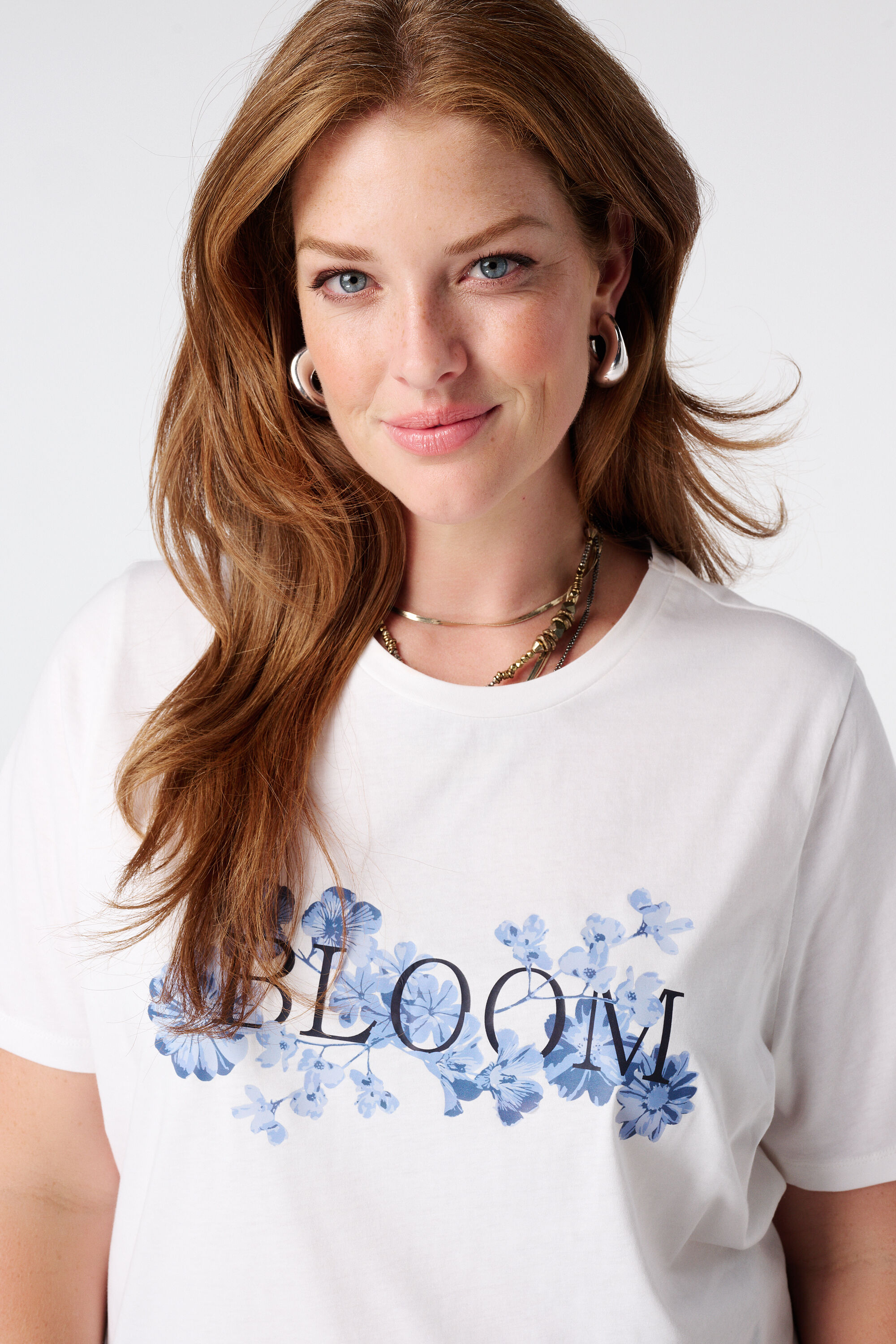 T-shirt met print image number 4