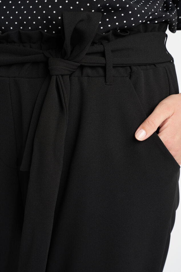 Broek met strikceintuur image number 6