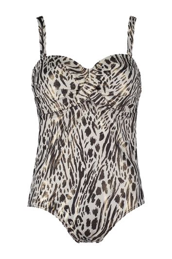 Badpak met animalprint - Gold rush