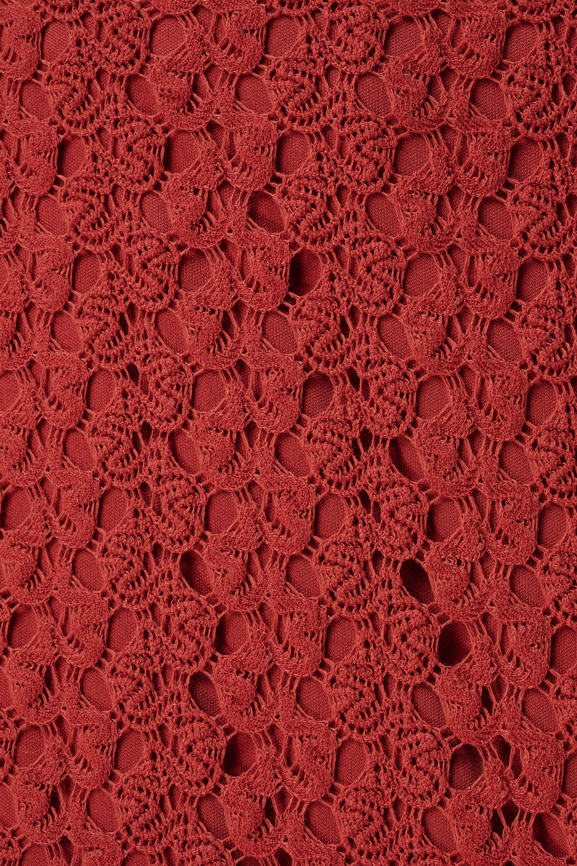 Gehaakte top met ruffle details image number 6