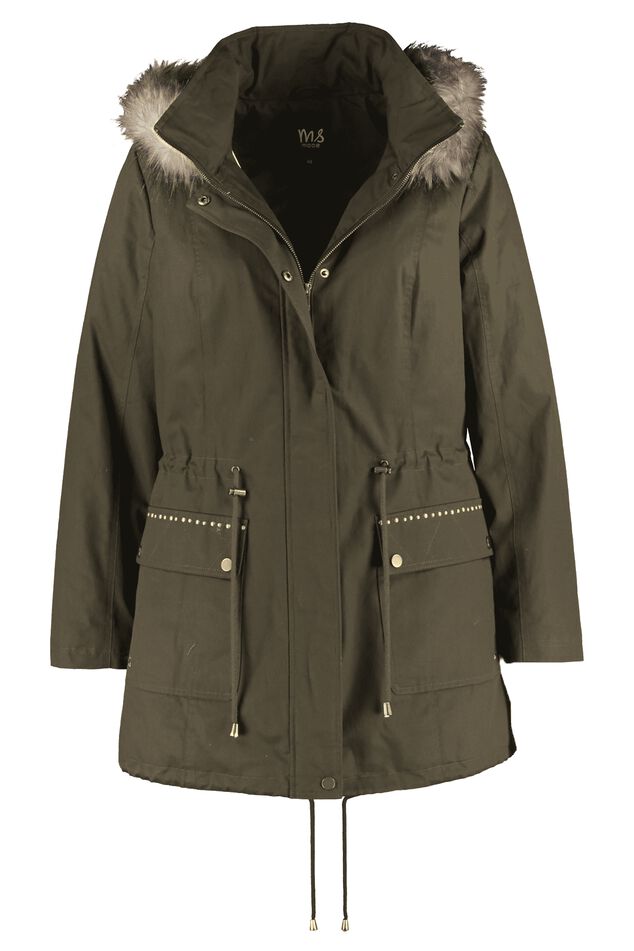Parka met studs image number 1