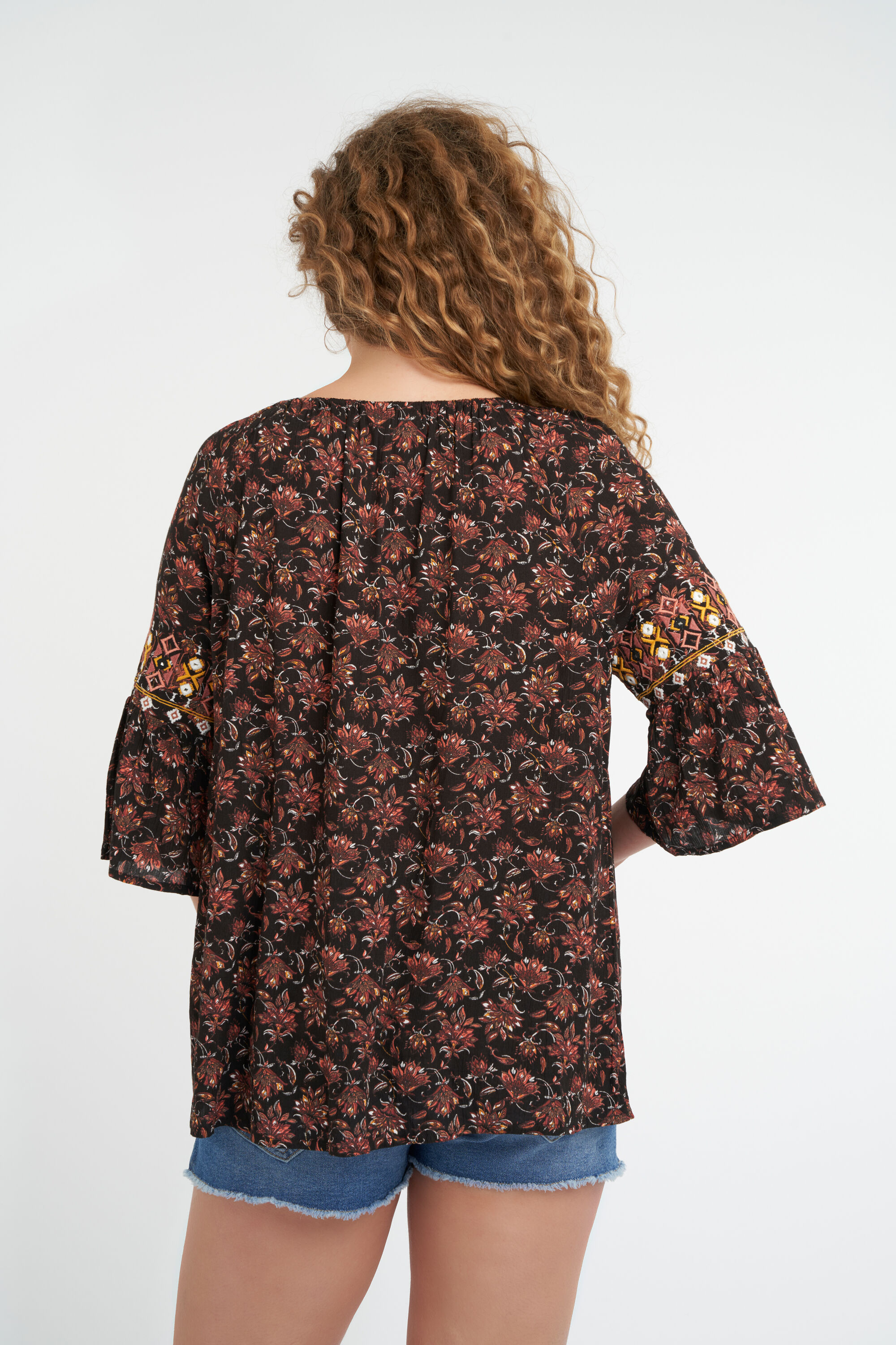 Blouse met print image number 3