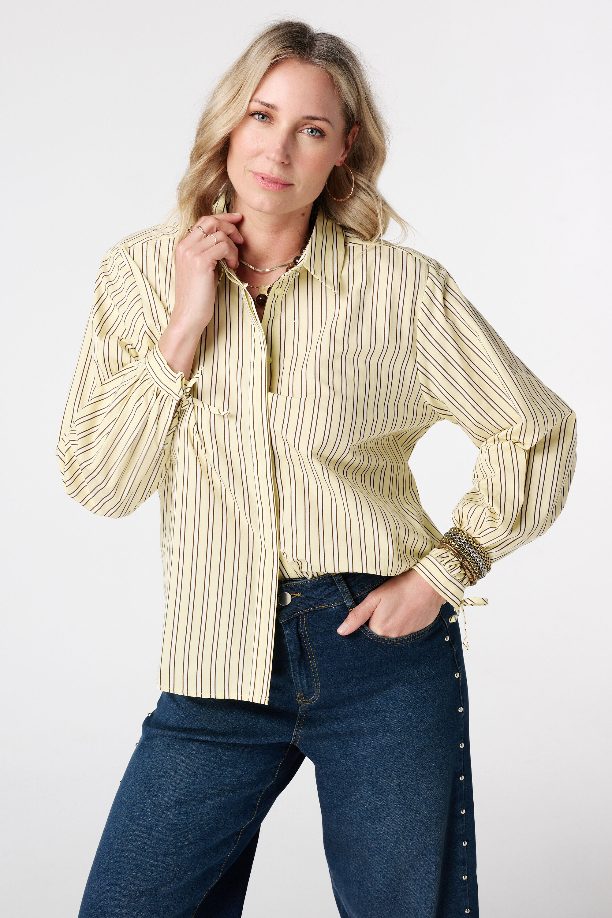 Gestreepte blouse