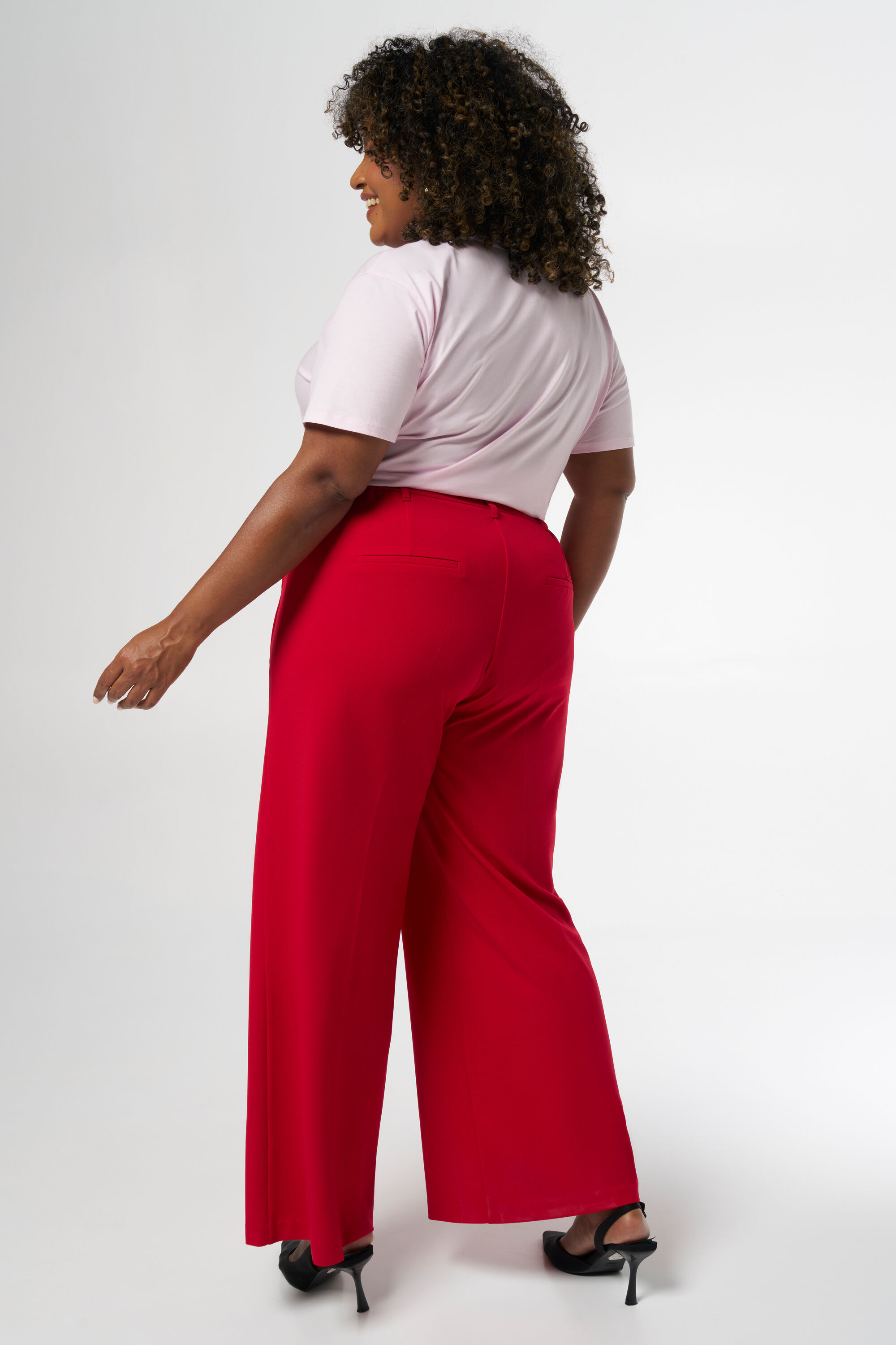 Wide leg broek image number 3