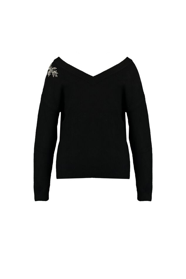 Trui met strass image number 2