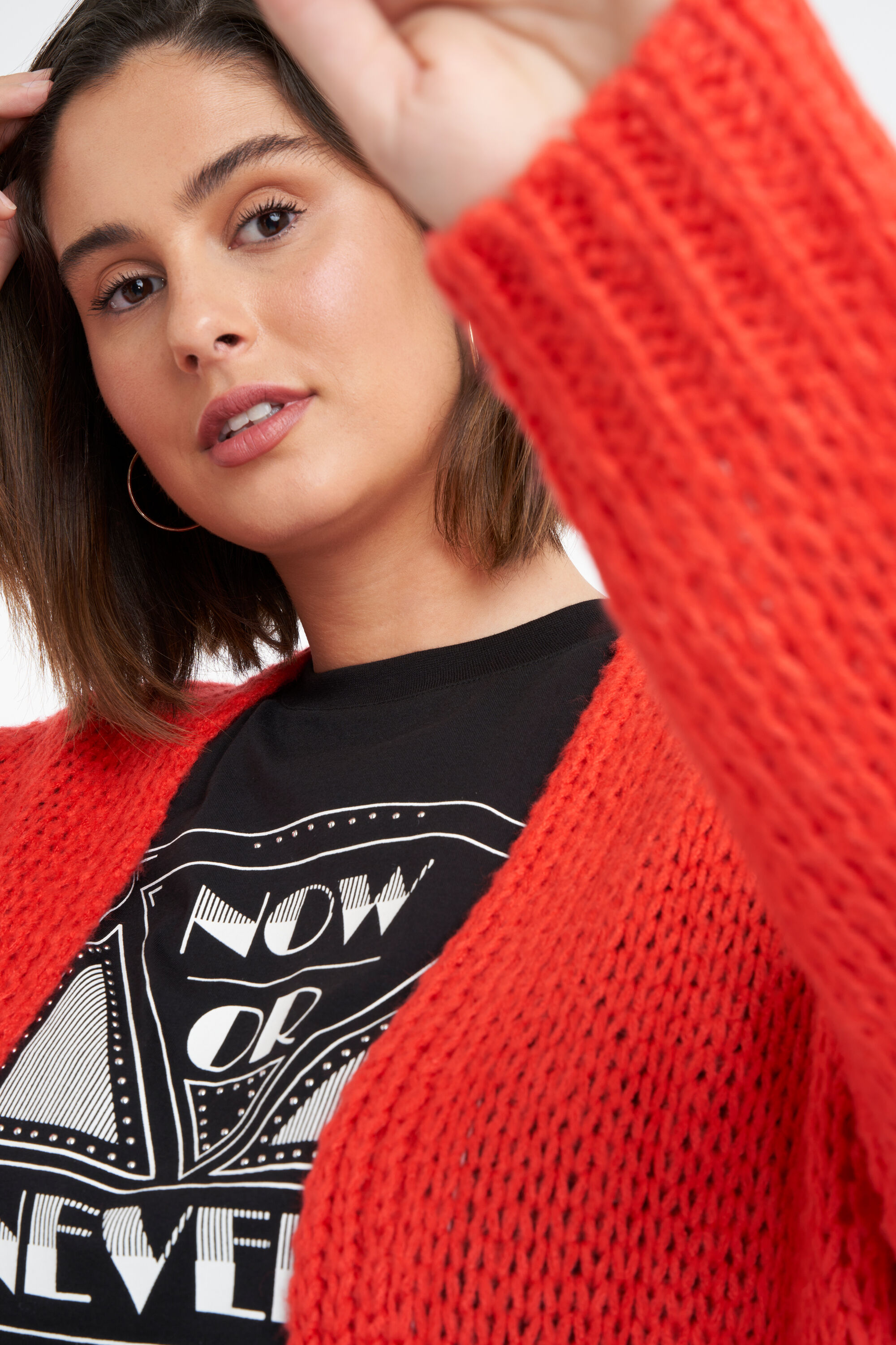 Grofgebreid vest image number 4