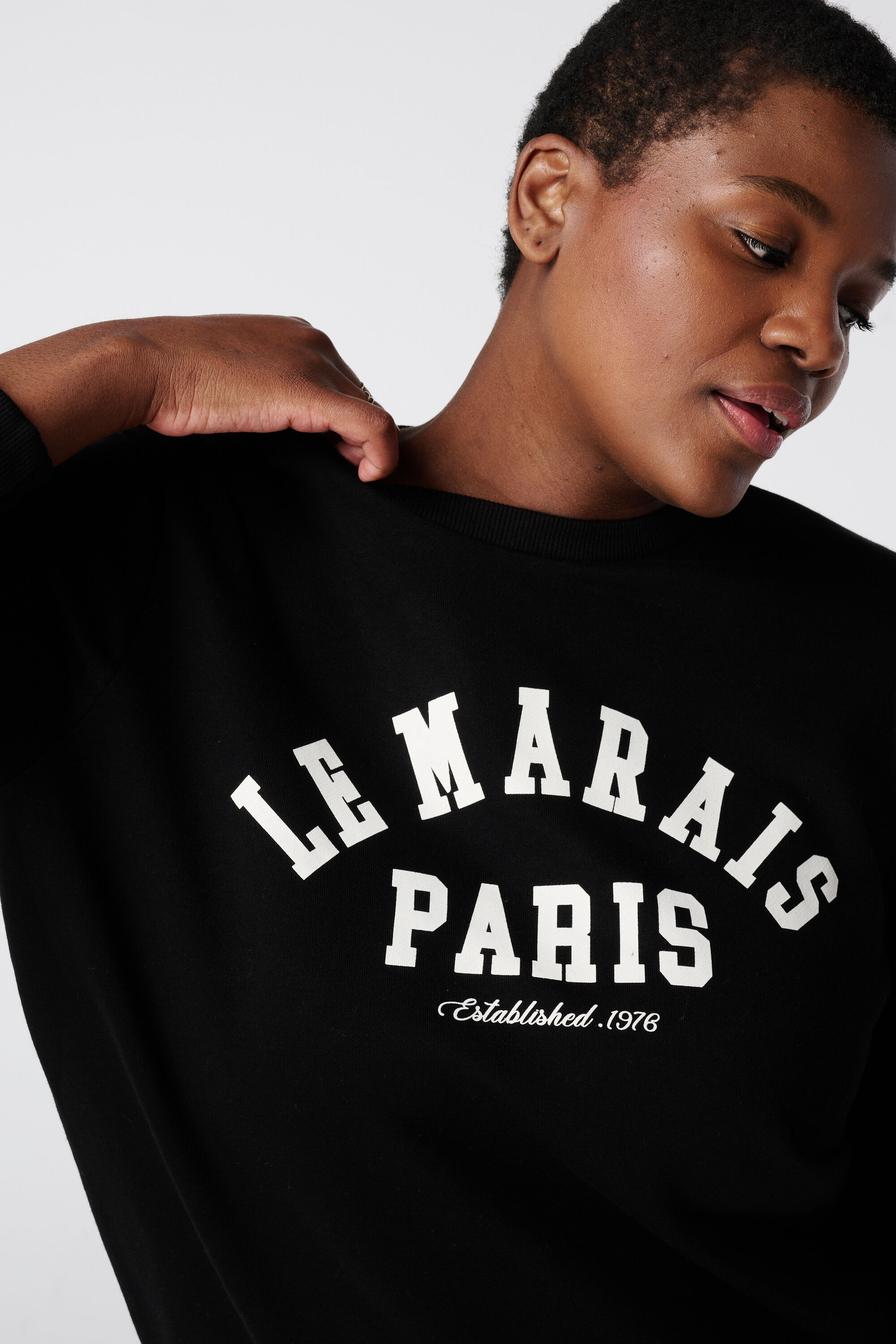 Sweater met tekst image number 4