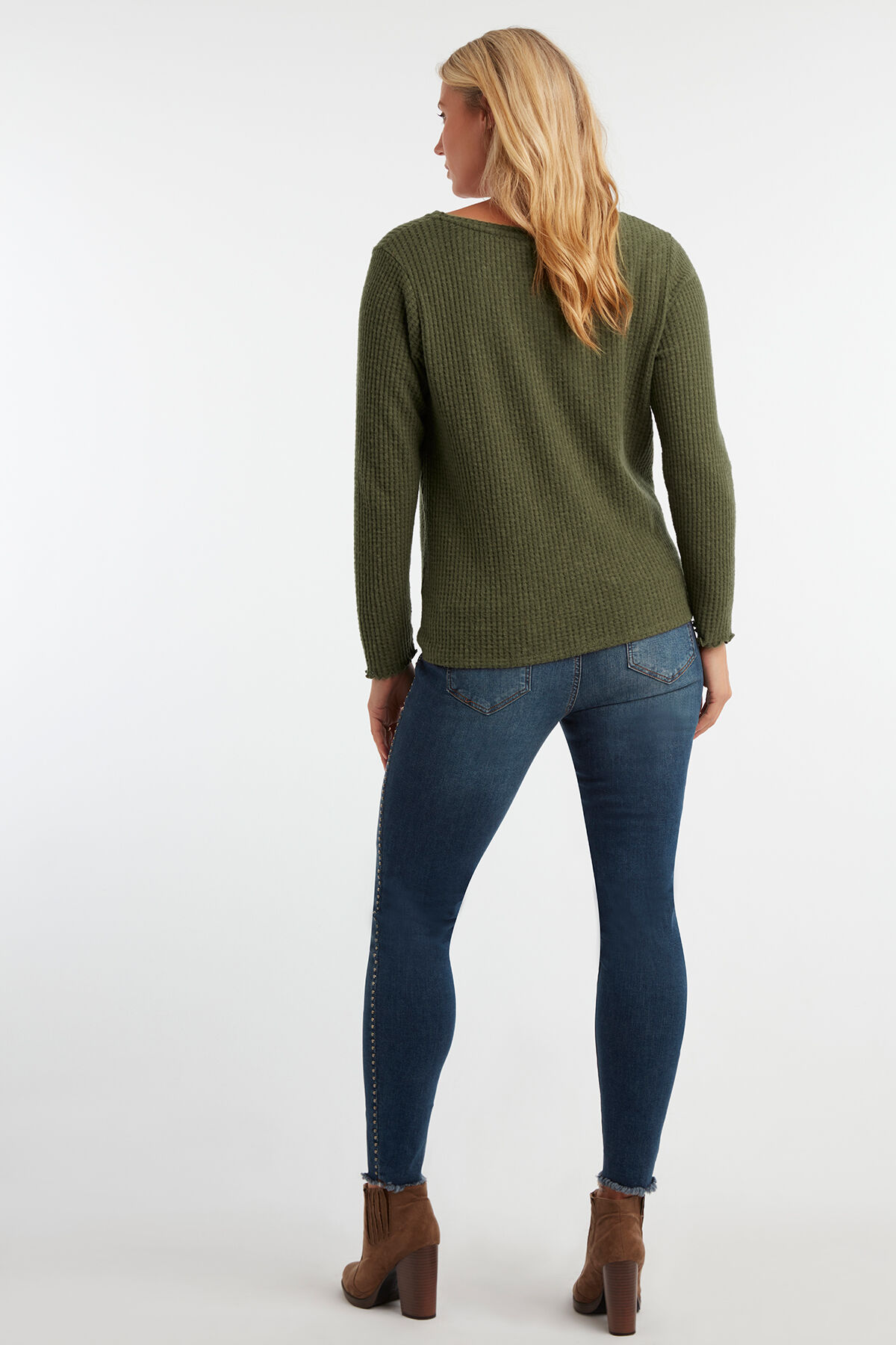 Shirt met knoopdetail image number 4