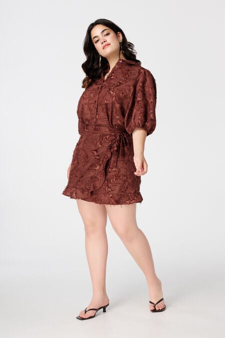 Skort met overslaglook Skort met overslaglook