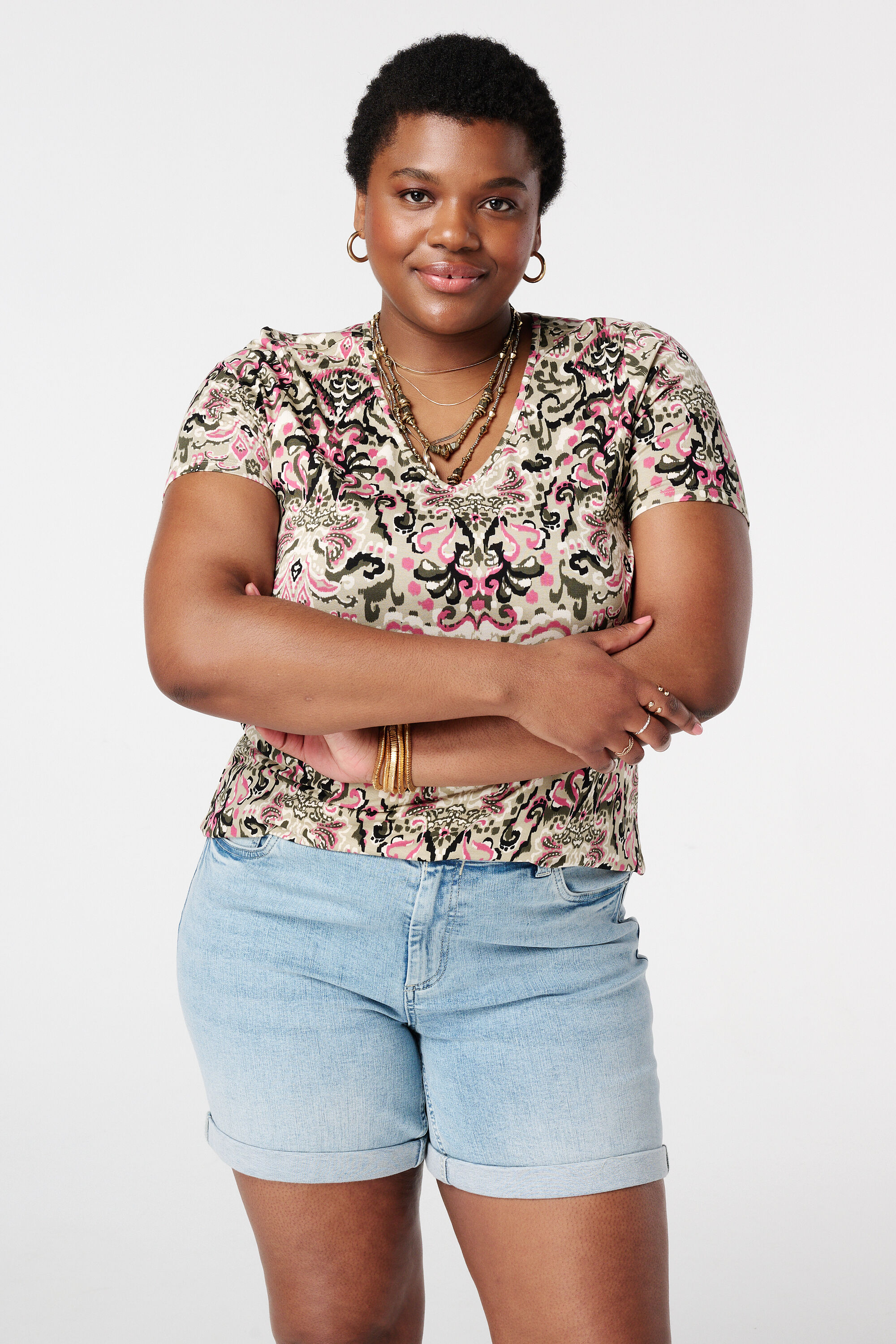 T-shirt met print image number 0