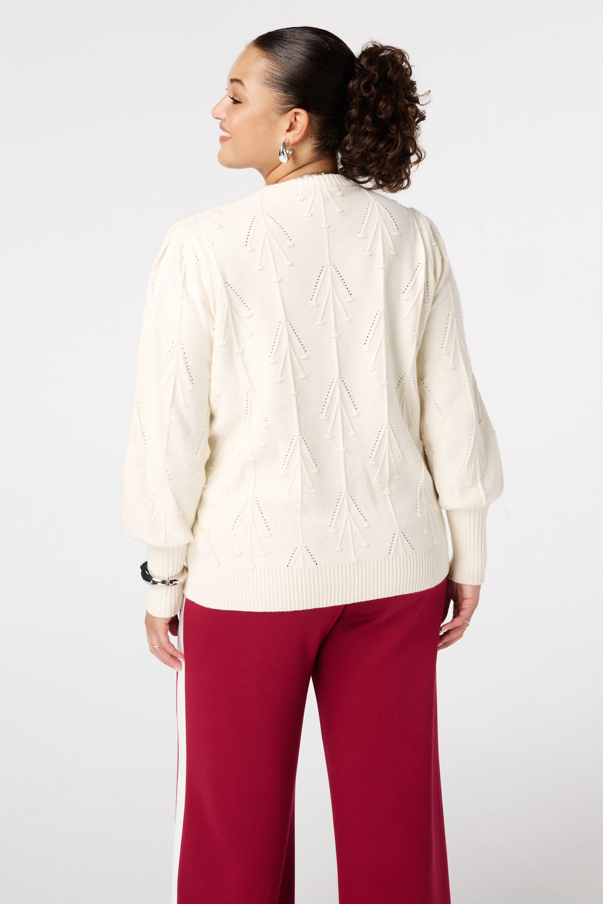 Trui met geborduurde opdruk image number 3