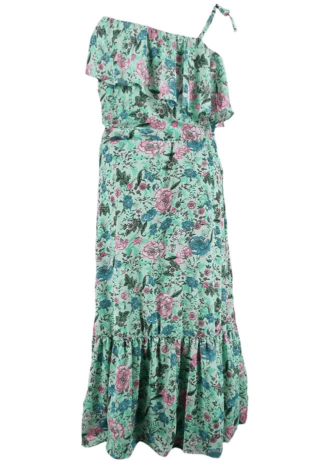 Lange jurk met print image number 3