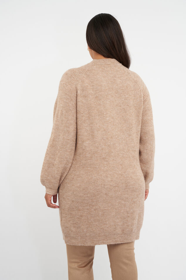 Gebreide lange trui image number 3