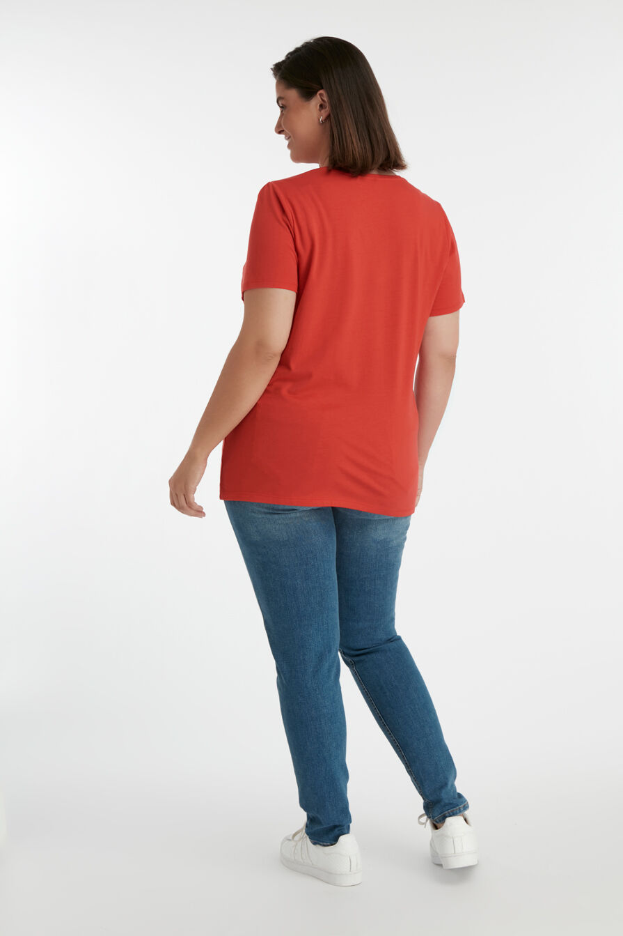 Shirt met pofmouw image number 3