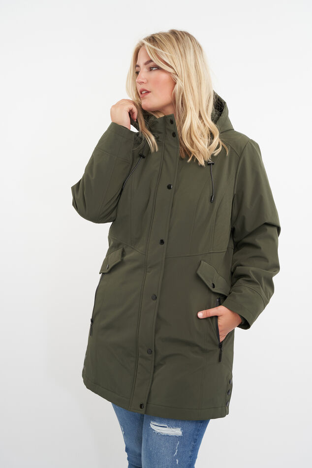 Softshell parka image number 0
