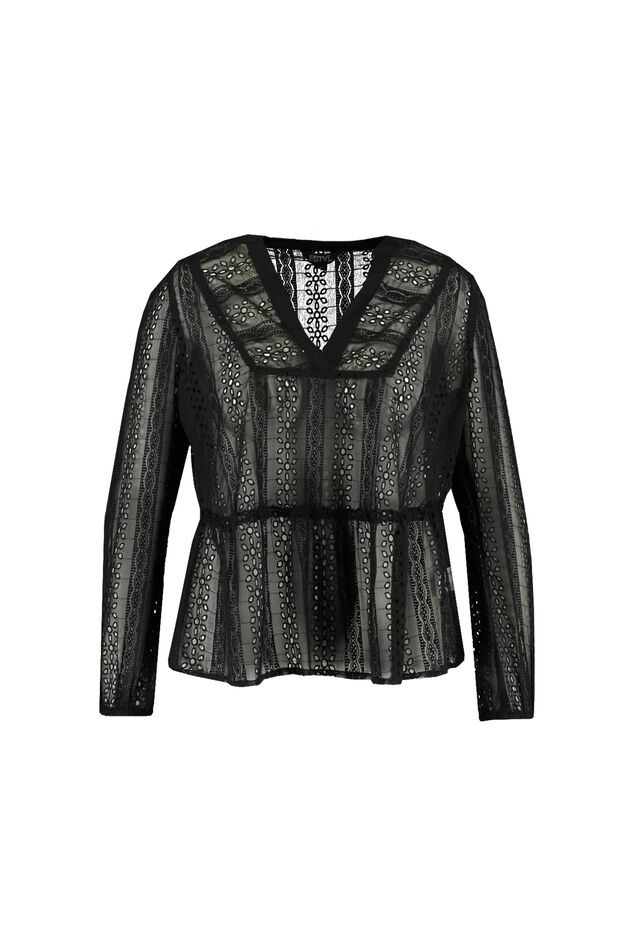Blouse met broderie image number 2