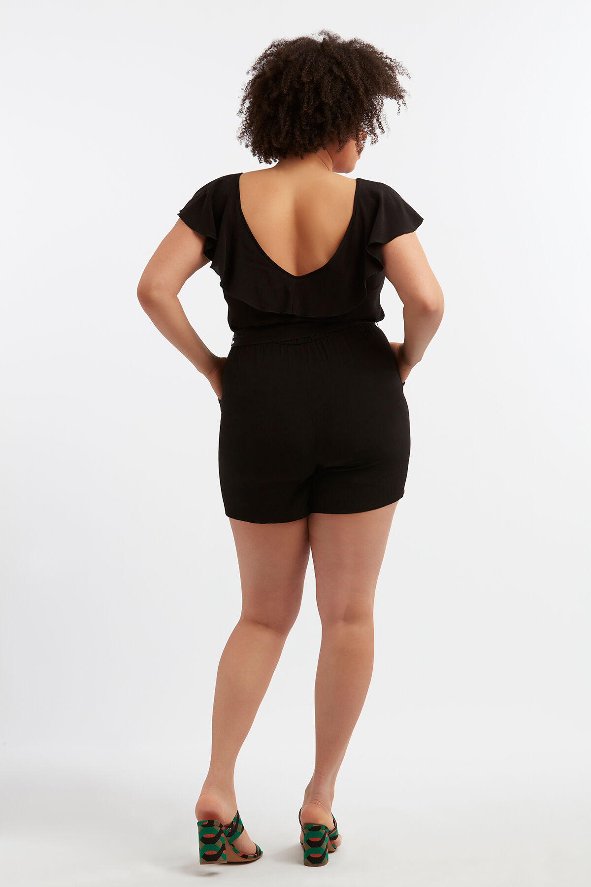 Playsuit met volant image number 4