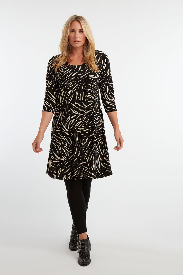 Tuniekjurk met print image number 0