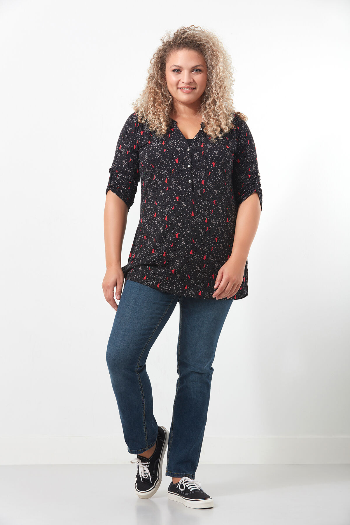 Top met print image number 3