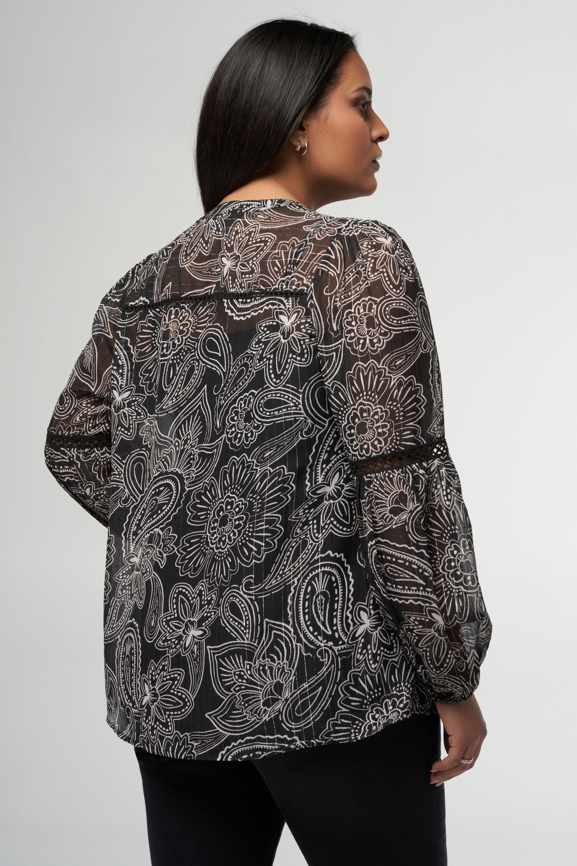 Blouse met paisley print image number 3