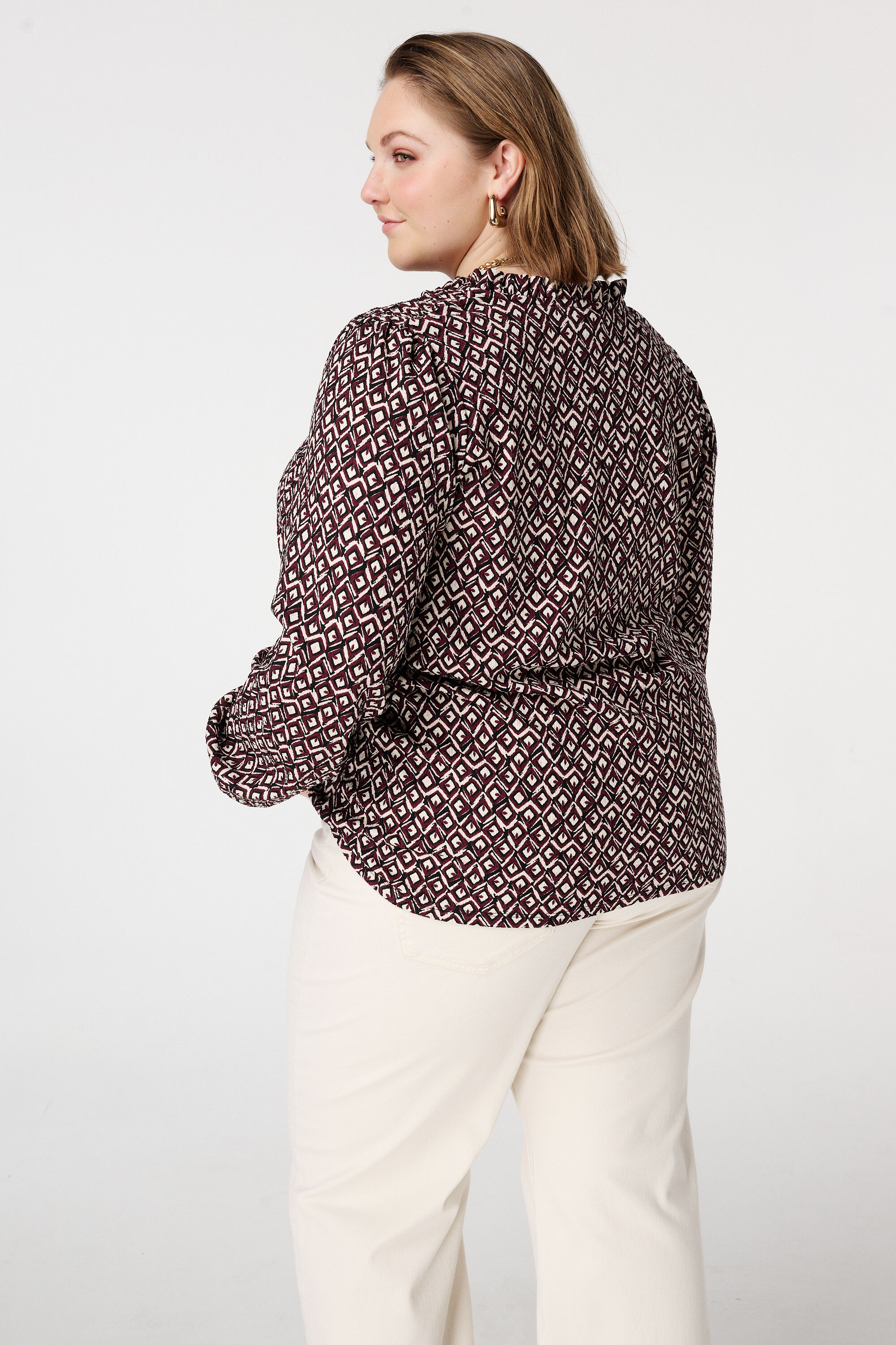 Top met ruffles image number 3