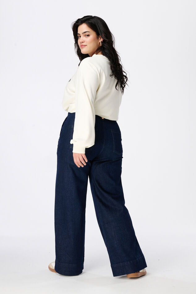 Jeans met wijde pijpen image number 3