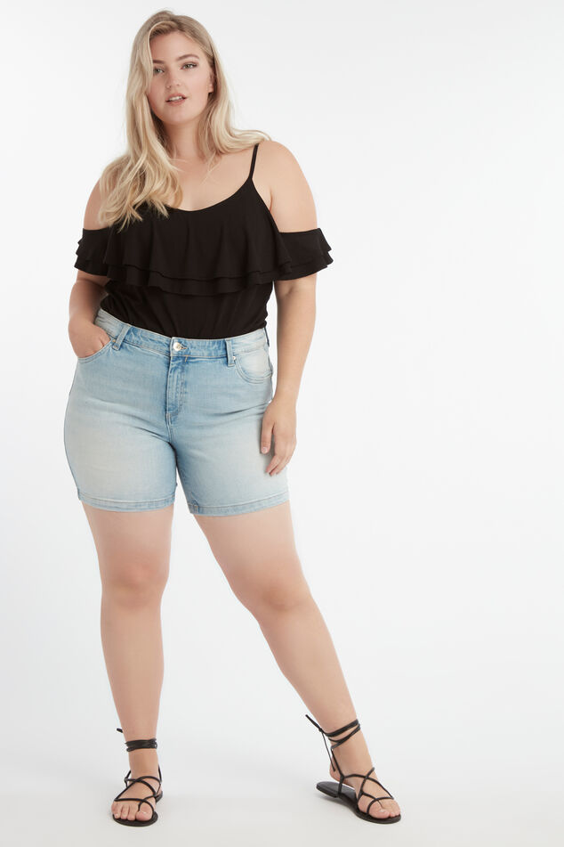 Denim short image number 0