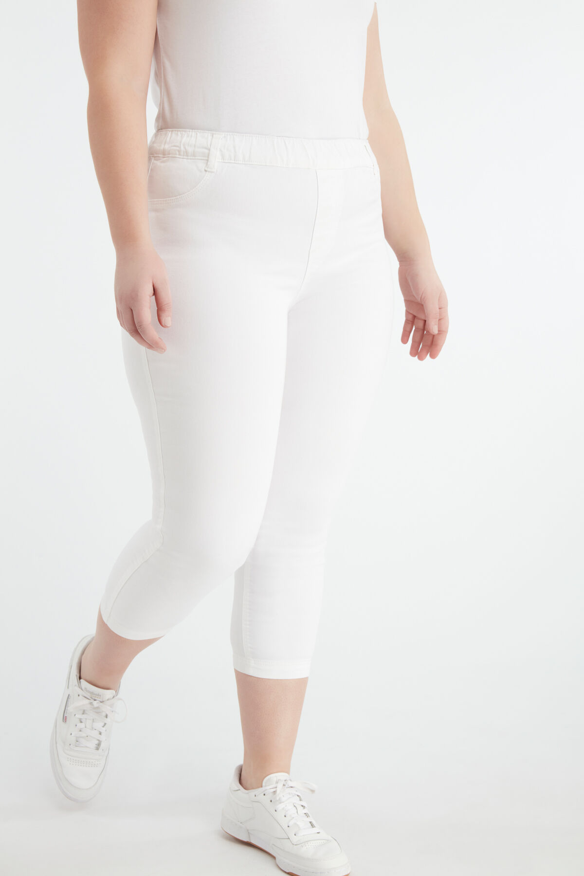 Slim fit 7/8 tregging POPPY image number 4