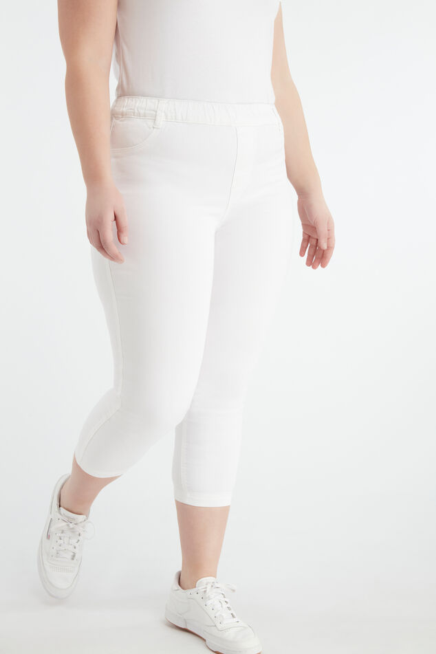 Slim fit 7/8 tregging POPPY image number 4