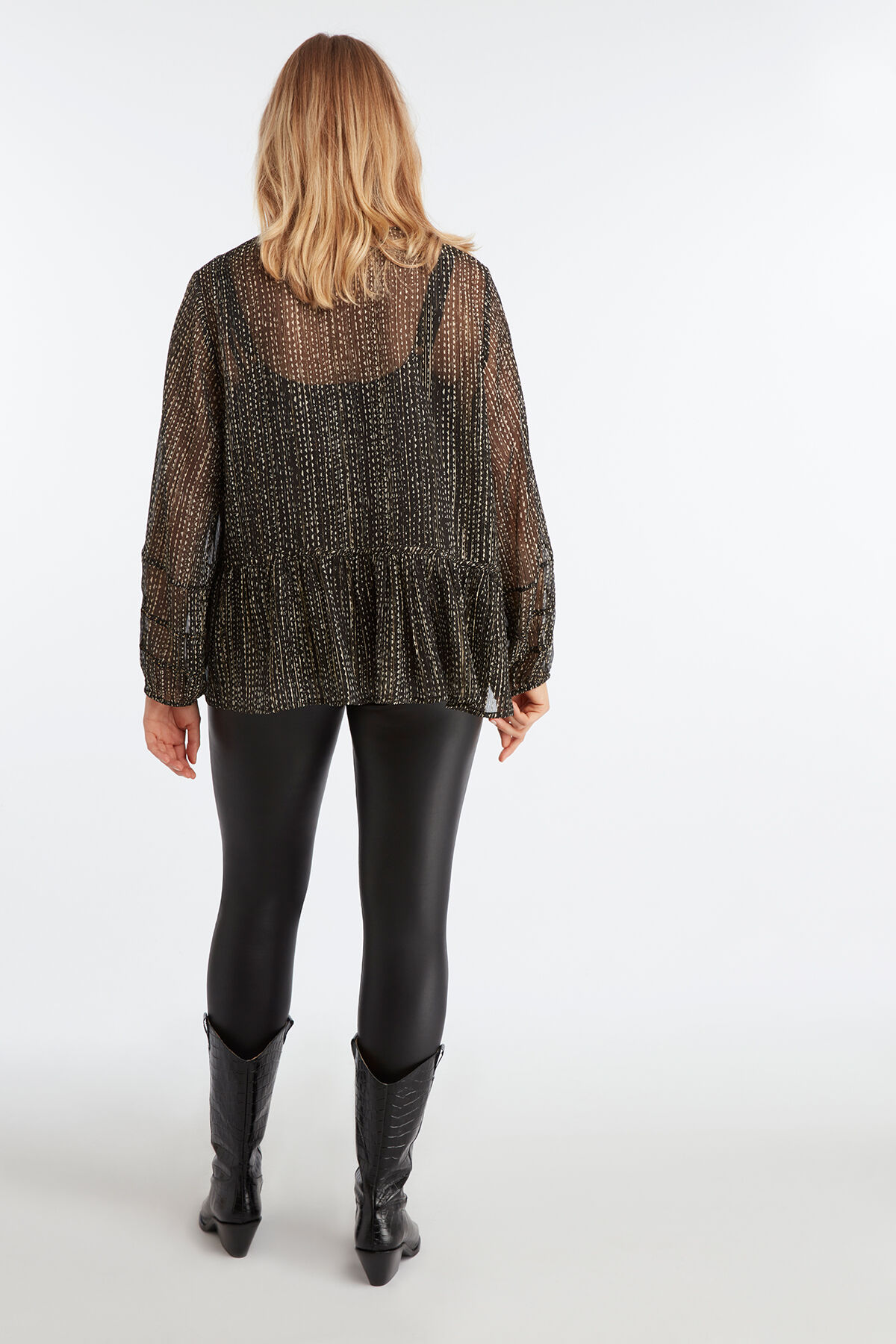 Transparante blouse image number 6