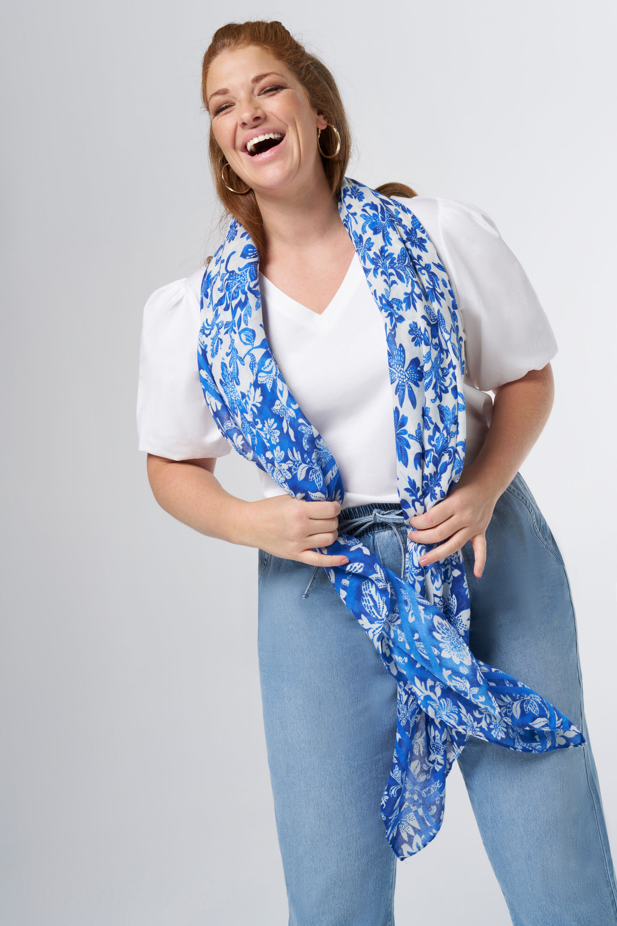 Sjaal met print image number 3