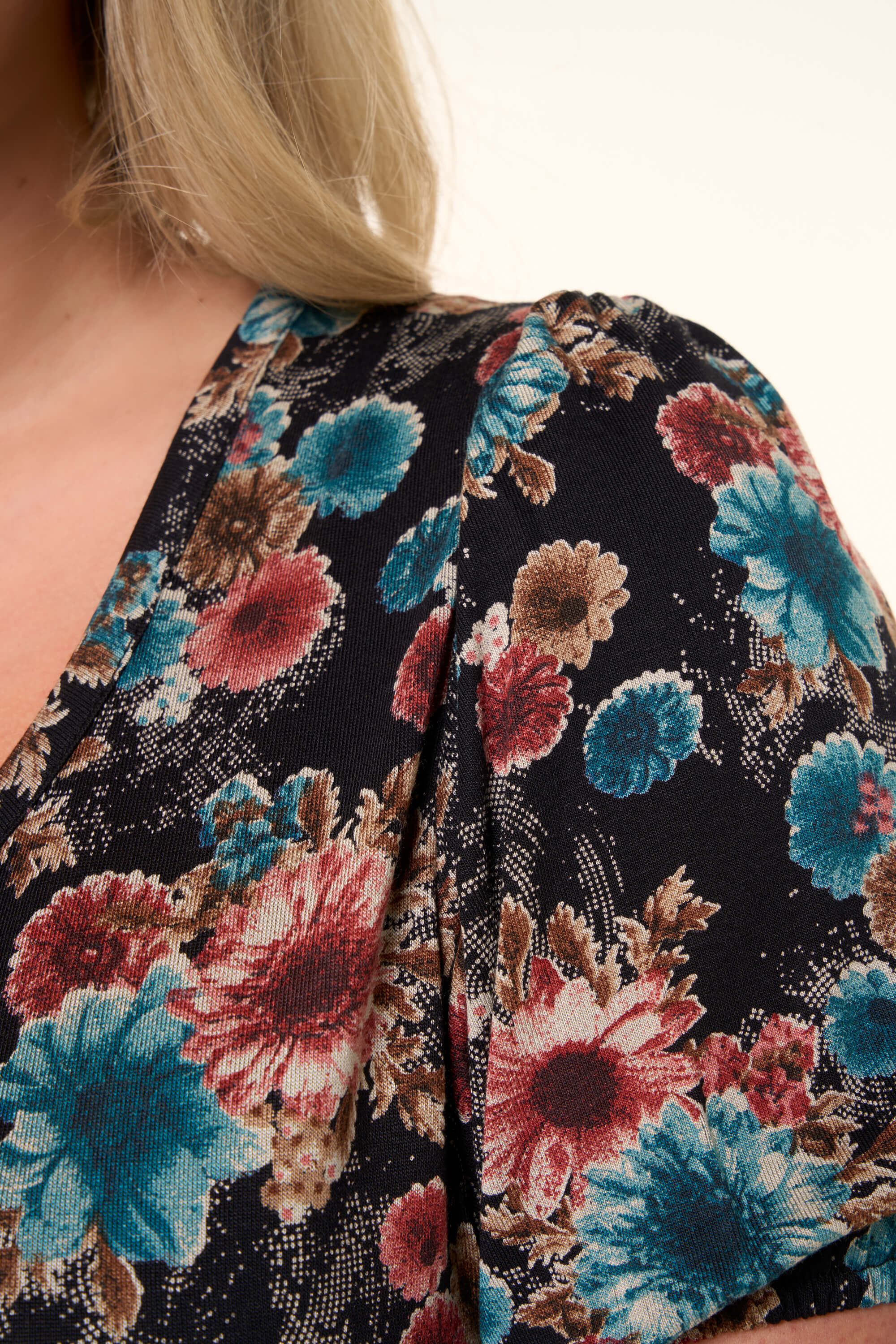 Lange jurk met print image number 5