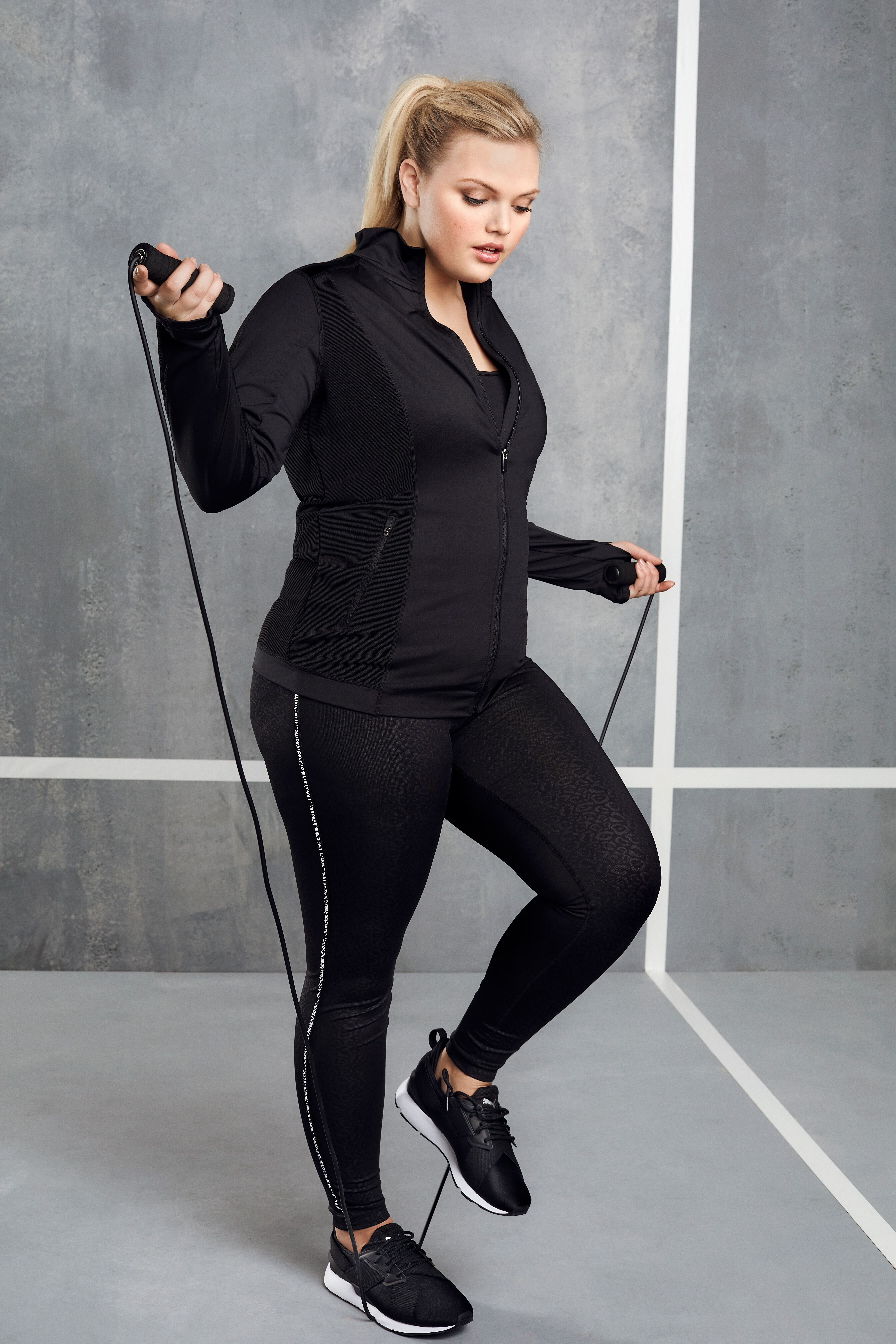 Sportlegging met luipaardprint image number 3