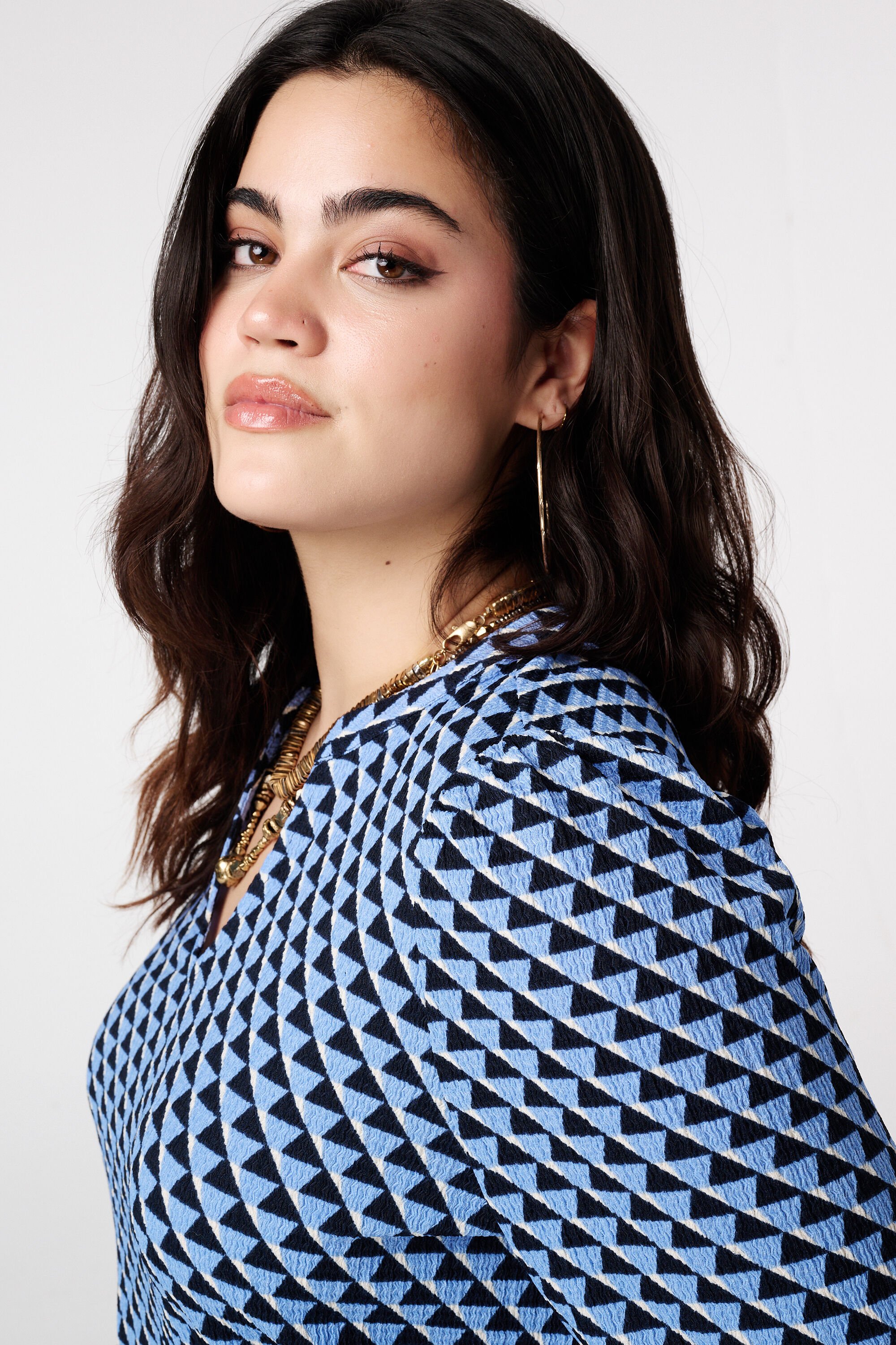 Top met sierlijke print  image number 4