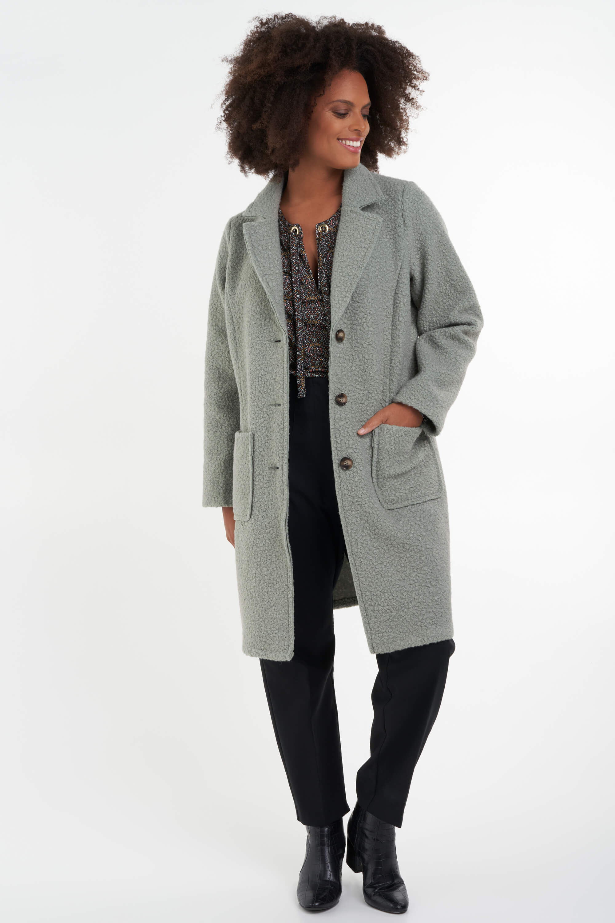 Lange tussenjas image number 4