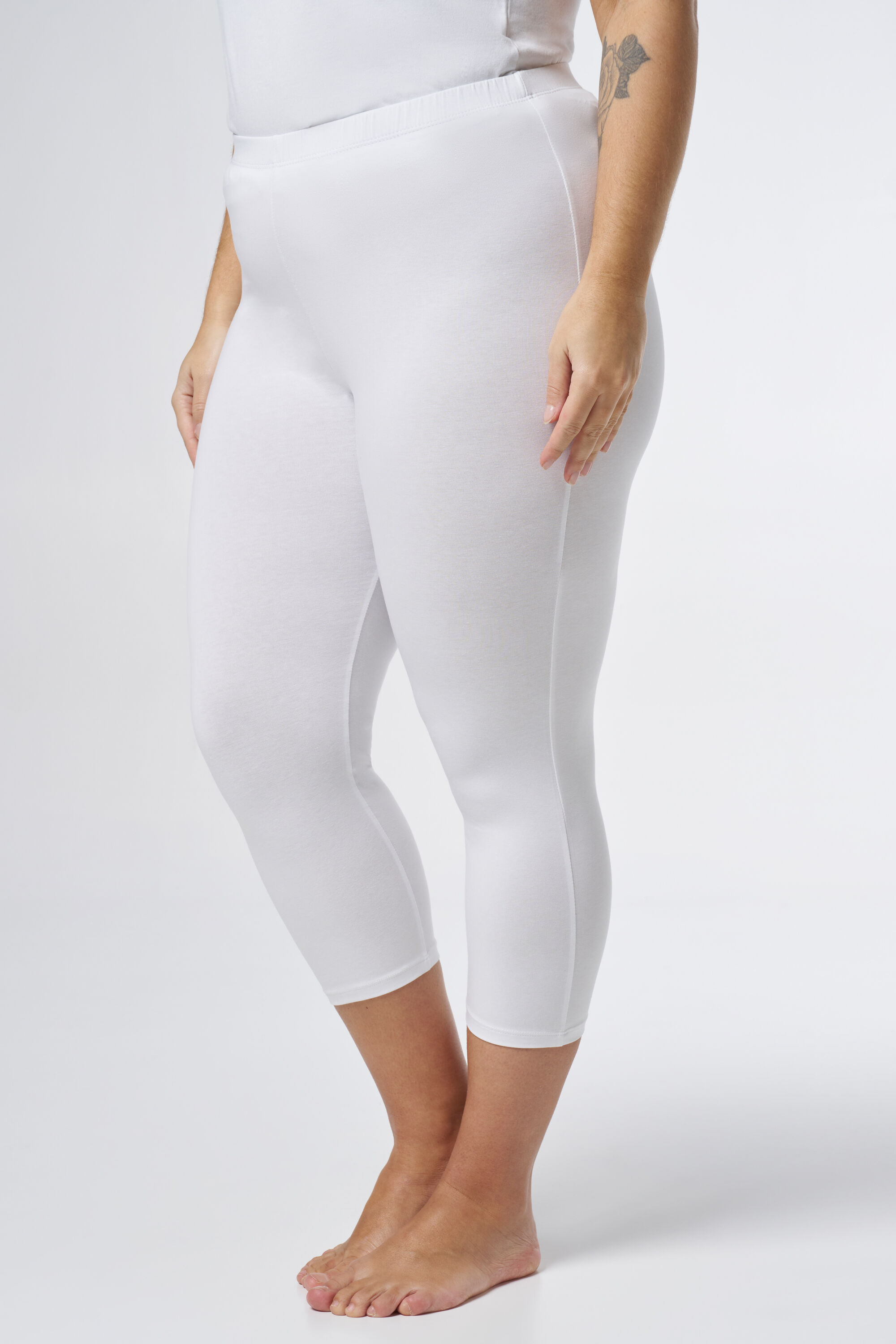 Dames Capri legging Wit MS Mode