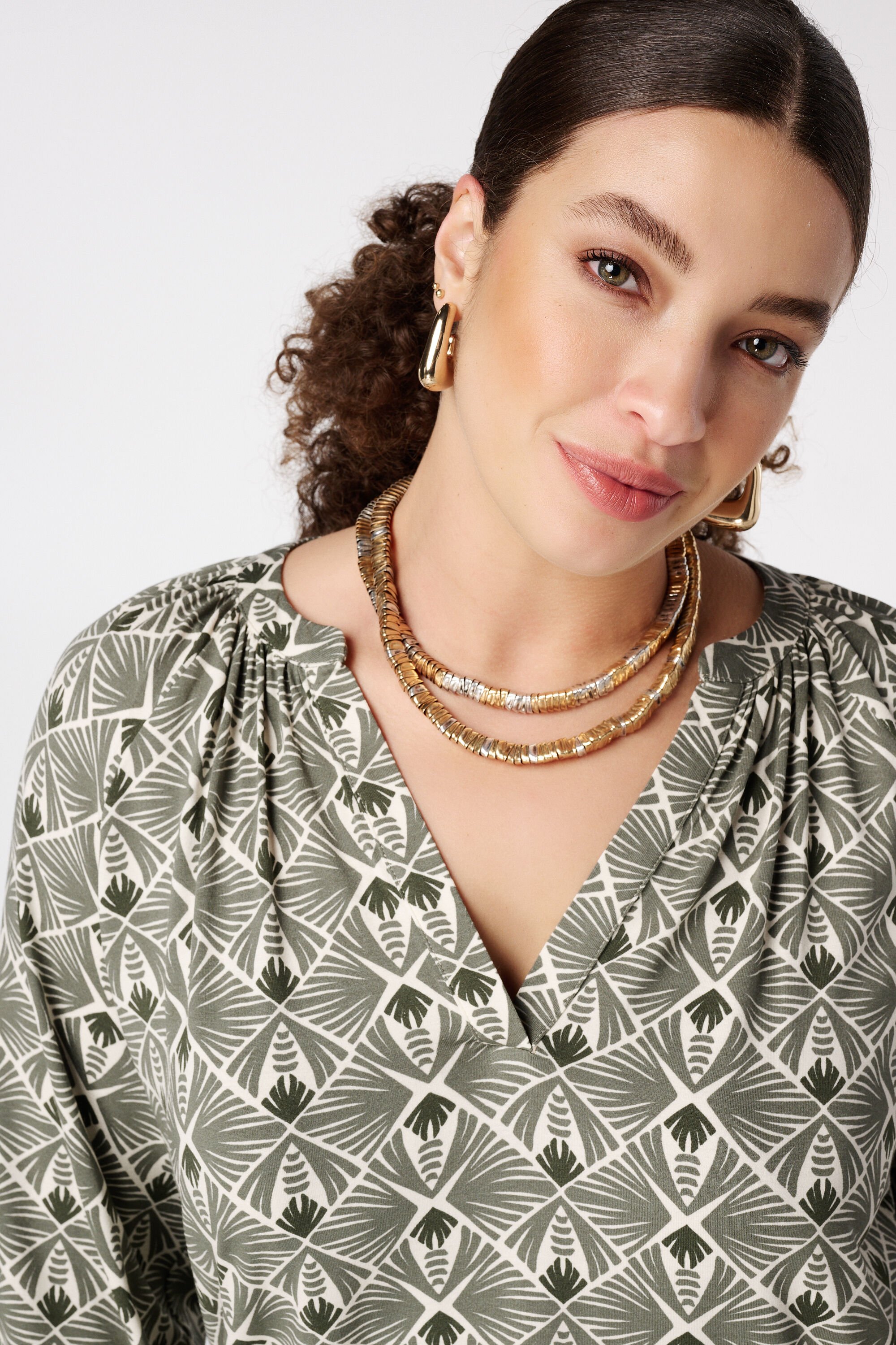 Top met print image number 4