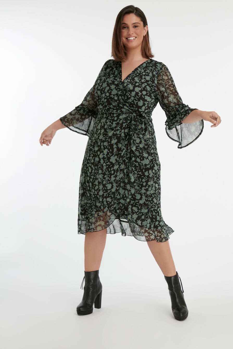 Jurk met bloemenprint image number 5