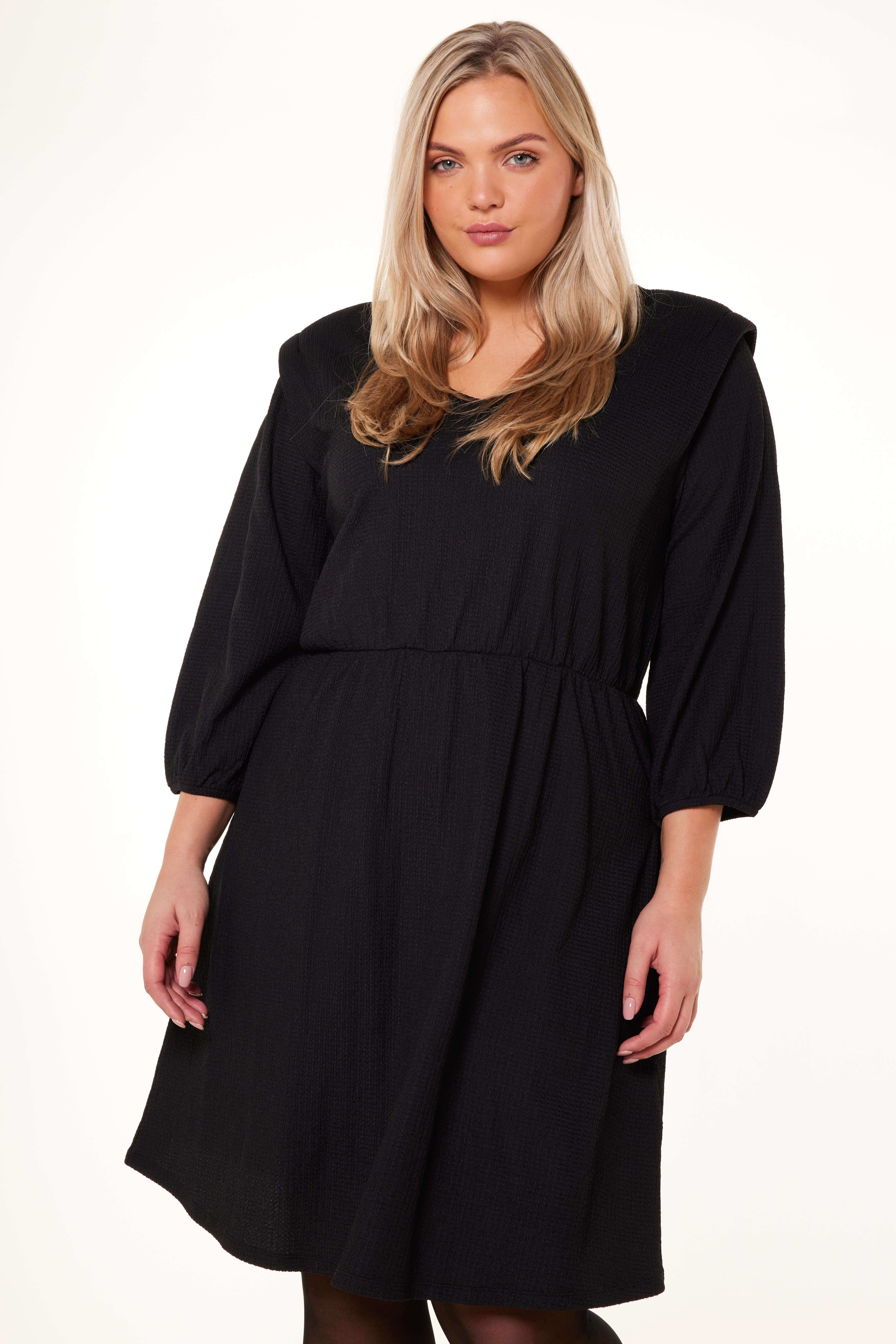 Jurk met schoudervulling image number 5