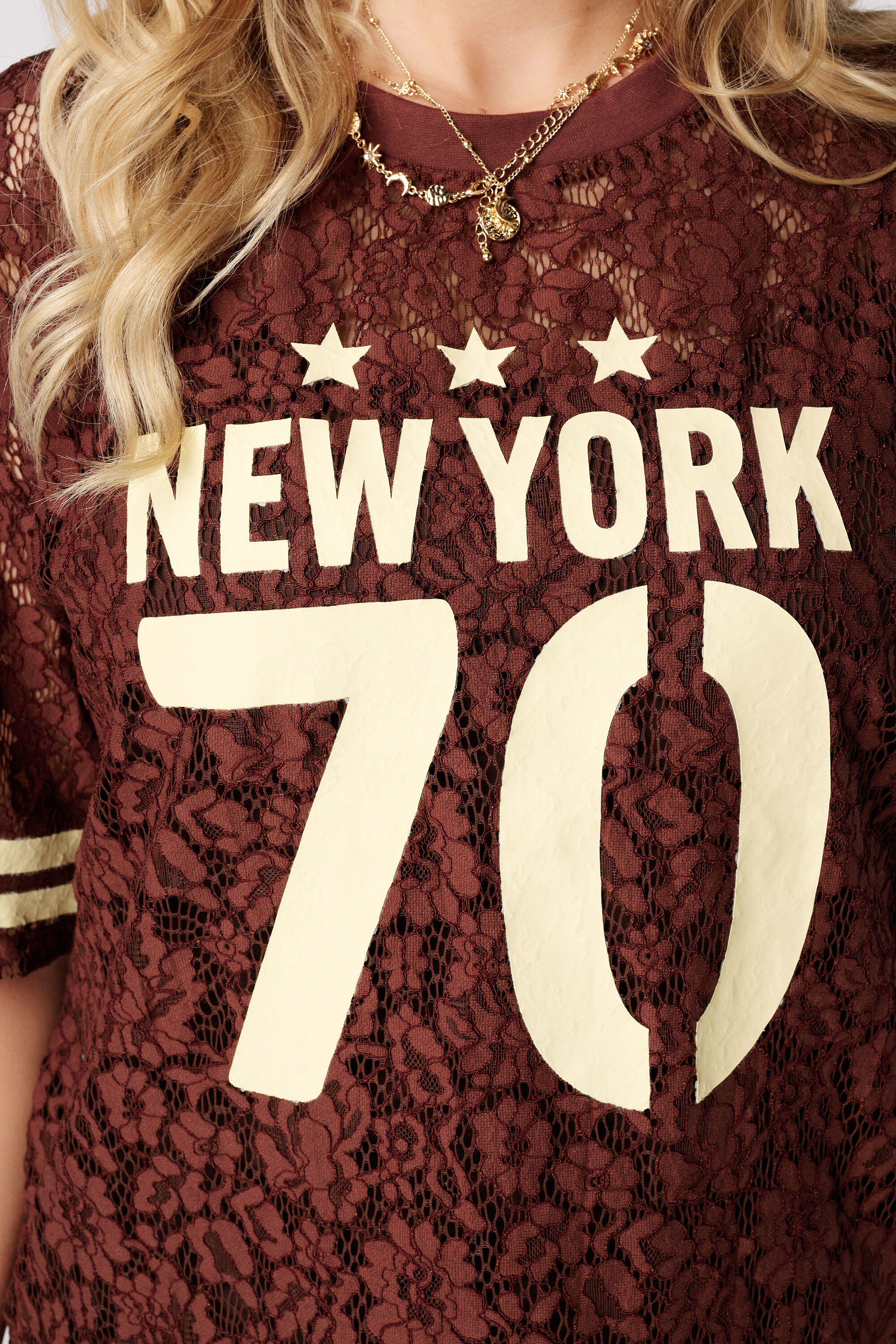 Kanten top in jersey look image number 6